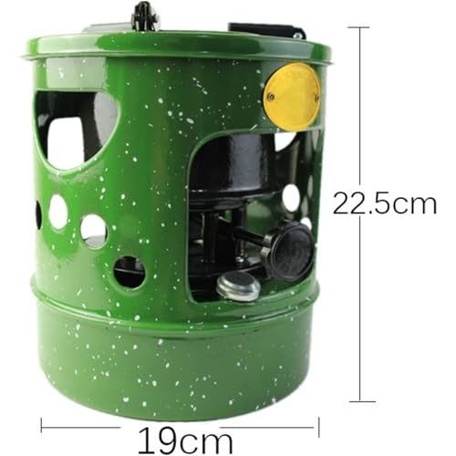 Calentador de estufa de queroseno para exteriores, quemador de parafina portátil para camping y uso doméstico, ideal para 2-3 personas