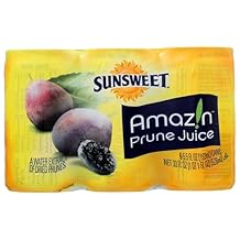 Sunsweet, Amazin Prune Juice, 5.5 Fl Oz Can pack of 6