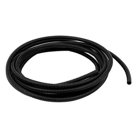 Sourcing Map 3.8M Plastic Flexible Conduit Tube Cover