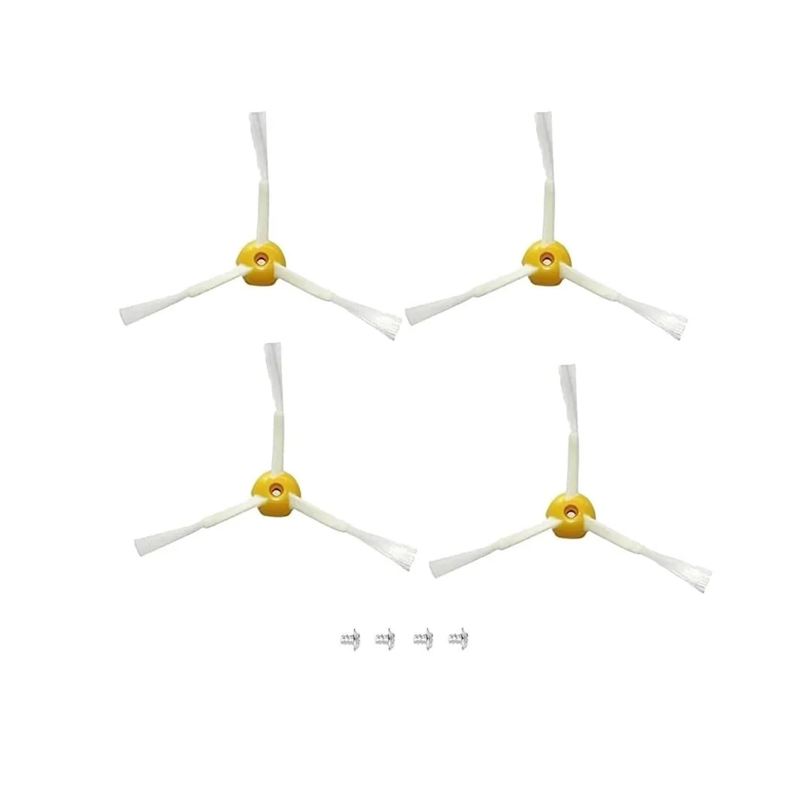 Cepillo lateral Roomba compatible iRobot series 600 700 800 900 pack recambios 4 unidades