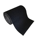 12' Wide Trailer Bunk Carpet- Black - Sold by The Foot