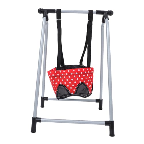 DRESSOOS Puppenschaukel Schaukelbett-Set Schwingen So Tun, Als Ob Du...