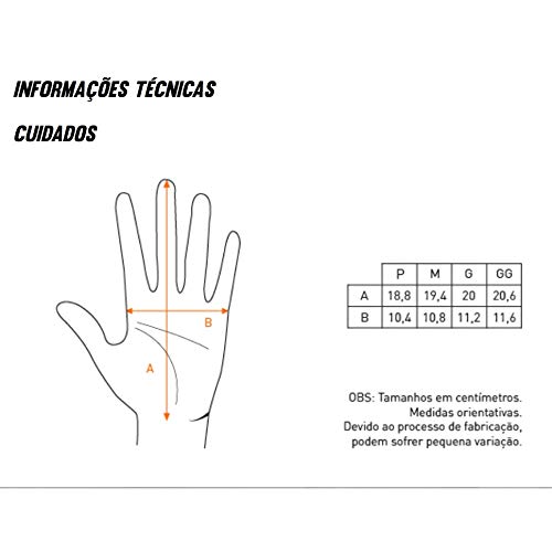 Luva Tática Invictus Crasher - Preta - P