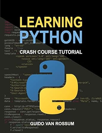 Learning Python: Crash Course Tutorial | Amazon.com.br