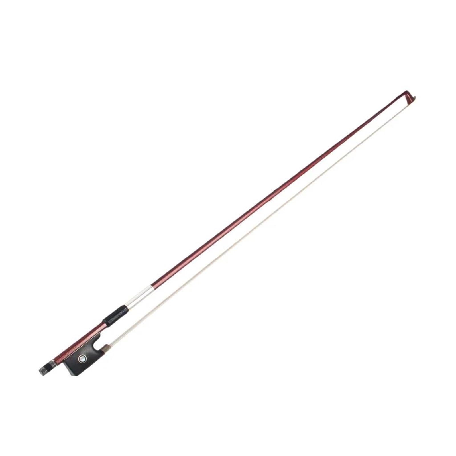 Musikliebhaber Geigenbogen 4/4 Violinbogen Kohlefaser Ebenholz Frosch Braune Farbe Professionelle Leistung Schnelle Reaktion