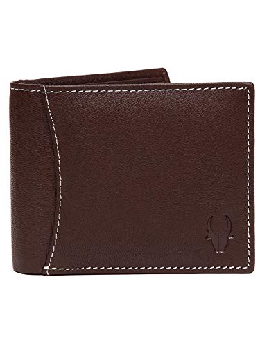 Image of WildHorn Gift Hamper for Men I Leather Wallet & Belt Combo Gift Set I Gift for Friend, Boyfriend,Husband,Father, Son etc (Brown)