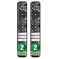 RIVIERA Replacement Remote Control Only for TCL Google TV QM6K/QM7K/QM8K/Q5/Q6/Q65/Q7/QM7/QM8/S3/S4/S5/NXTVISION Series 4K UHD HDR LED QLED QD-Mini LED Full-HD Smart TVs RC813 2 Packs