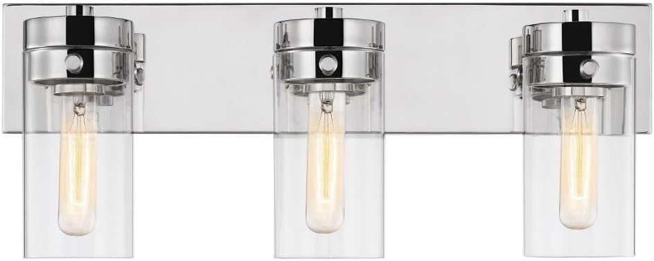 Nuvo Lighting Intersection Burnished Brass Three-Light Bath Vanity