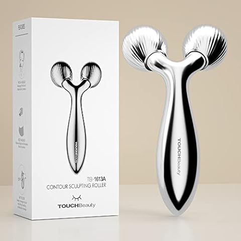 TOUCHBeauty Rodillo Facial 3D para Masaje Facial y Corporal Cover