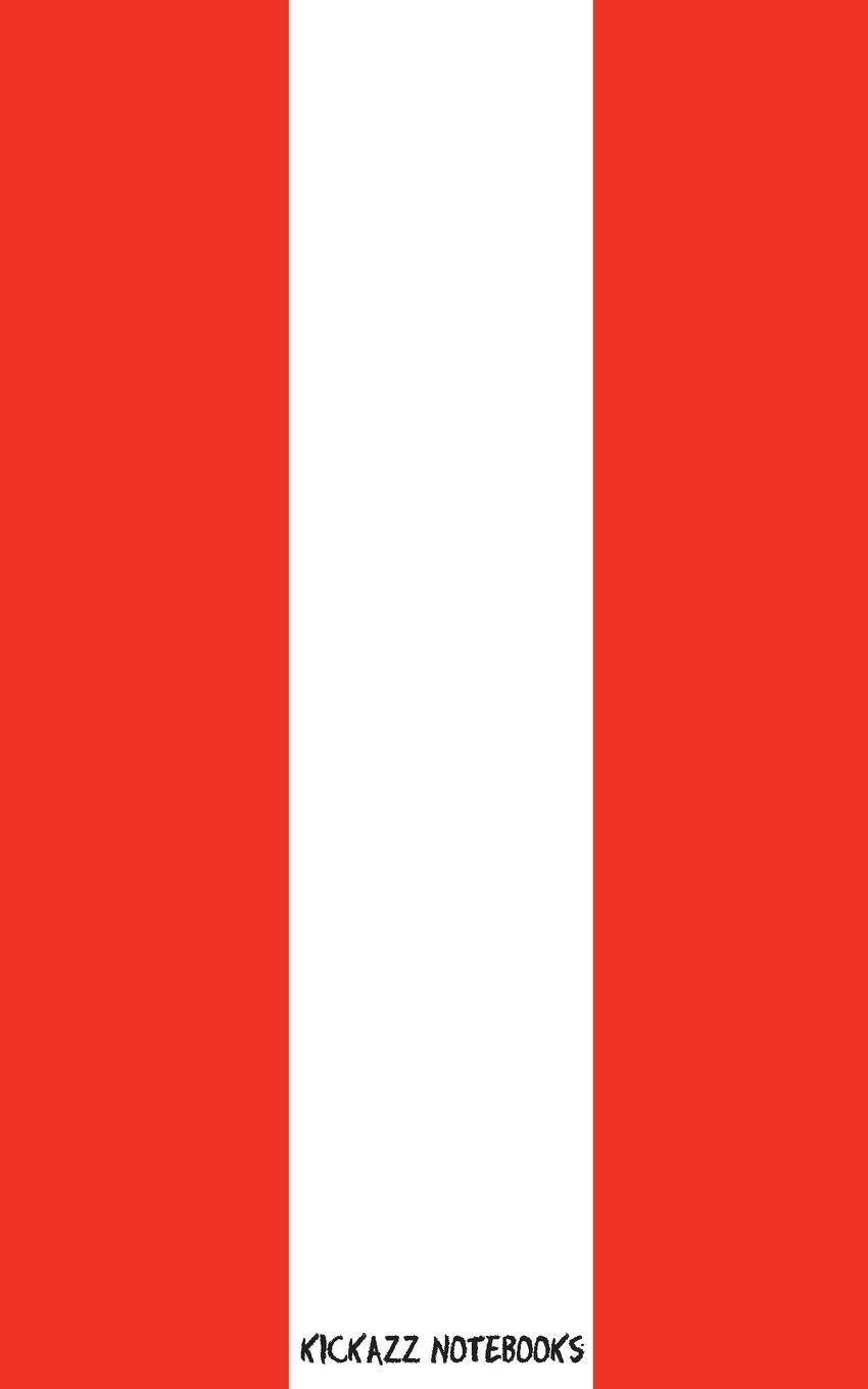 Flag of Peru: Notebook / Journal