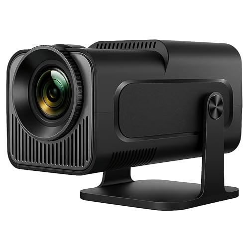 Retoo Smart Mini Beamer 4K Full HD 1280x720 – WiFi6 Bluetooth 5.4 Projektor mit Autofokus, Trapezkorrektur, Android 13.0 mit Cortex-A9505, 300 ANSI, 180° Drehung, Heimkino & Outdoor