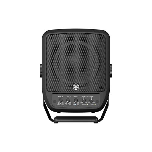 Yamaha Stagepas100BTR Portable 6.5'' Battery Powered PA with 3-Channel Mixer,Black by Yamaha - Image 3