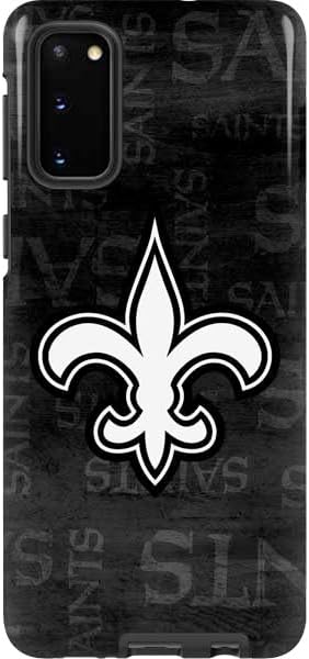 Skinit Pro Phone Case Compatible with Galaxy S20 - Officially Licensed NFL New Orleans Saints Design