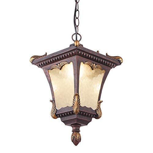 Lanterne de plafond pour le balcon de porch luminaire extérieur rétro Victoria E27