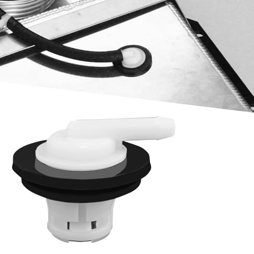 SamWinGear Fuel Tank Vent Valve Gas Tank Vent Valve with Grommet Seal Kit, Gas Can Tank Vapor Rollover Air Valves for Jeep Wrangler Dodge Ford 1980-1996 F150 F250, 1980-1997 F350, 5360058 5360059