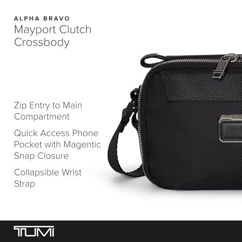 Image of TUMI - Alpha Bravo Mayport Clutch Crossbody - Versatile Hands-Free Travel Bag - Stylish Comfortable Design