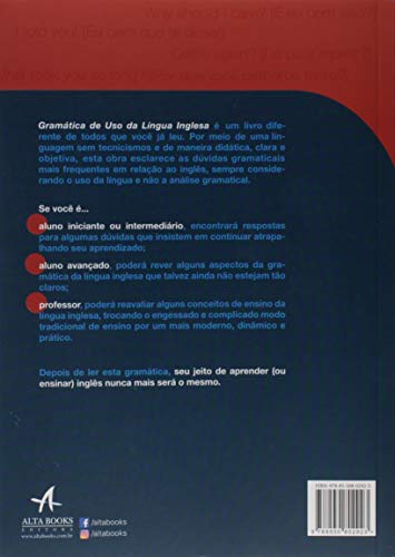 Gramática de uso da língua inglesa: a gramática do inglês na ponta da língua