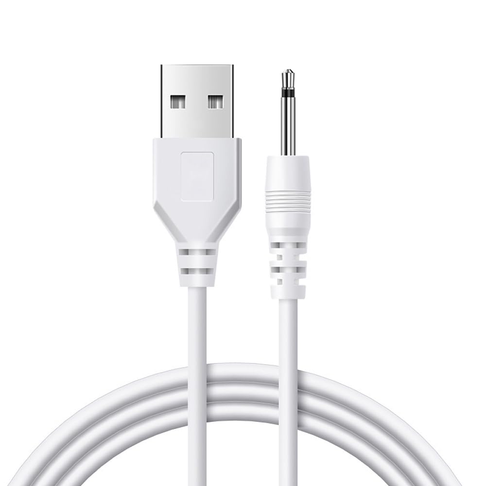 美顔器 ホワイト/ブルー 充電ケーブル付き kireido_belulu-usbcable