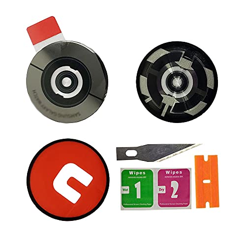 HQB-STAR Galaxy Watch Active 2 Back Glass Rear Lens Glass Replacement for Samsung Galaxy Watch Active 2(40mm.44mm) and Galaxy Watch3(41mm.45mm) +Tools