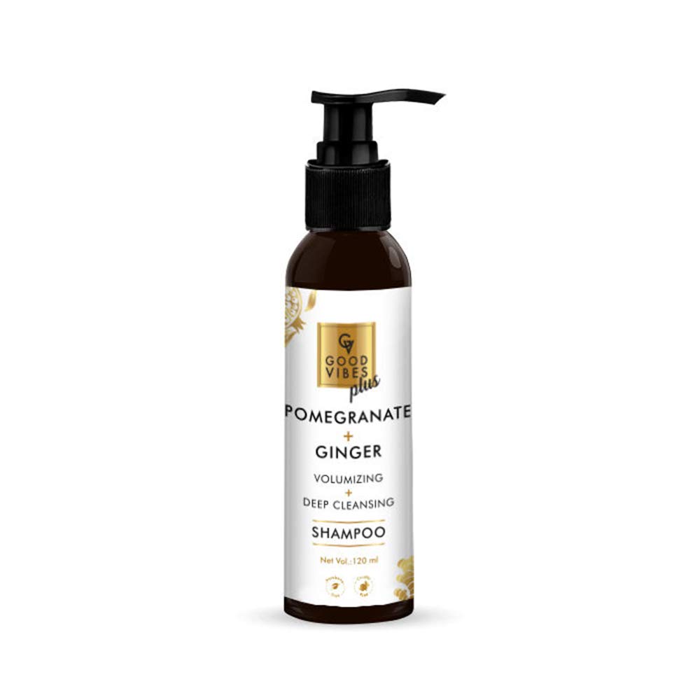 Buy Good Vibes Plus Volumizing + Deep Cleansing Shampoo Pomegranate