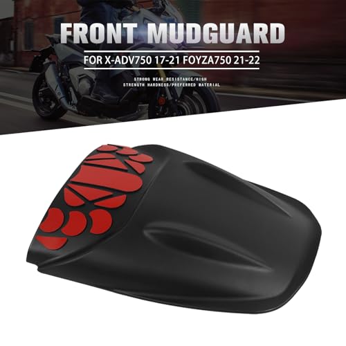 Image of CHIFUN Front Fender Mudguard Extender Wheel Cover Splash Guard Extension Replacement for Honda X-ADV 750 2017-2021 /Foyza 750 2021-2022 Motorcycle Dust Guards Accessories