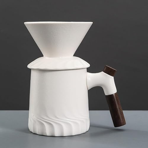 Miniatura 12 de Juego de cafetera negra hecha a mano, jarra de café de cerámica a prueba de calor ACM01B