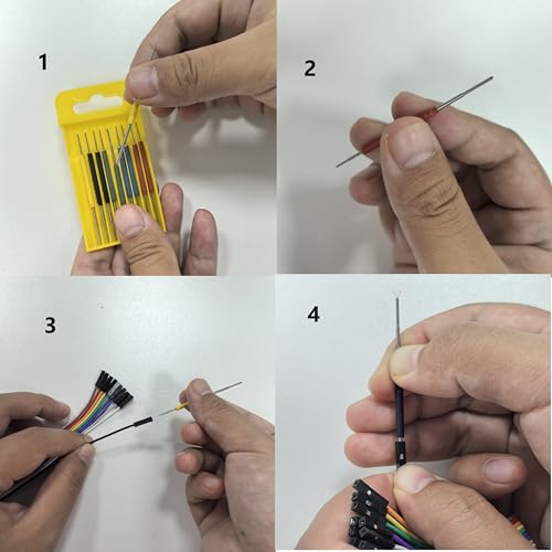 Image of Mini SMD IC Test Hook Clips, 10 Pcs 5 Colors Test Clip Ultra Small Clip Chip Foot Clip Micro IC Clamp SOIC /TSSOP /TSOP /SSOP /MSOP /PLCC /QFP /TQFP /LQFP /SMD IC Test Chip Mini Chips Adapters