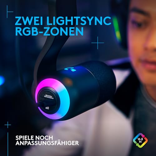USB-Kondensatormikrofon Logitech G Yeticaster GX Dynamic