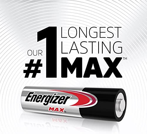 Energizer AA Batteries, Max Double A Battery Alkaline, 20 Count - 1