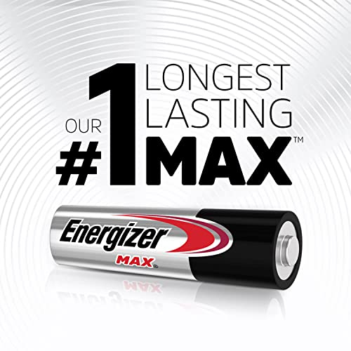 Image of Energizer MAX AA Batteries (20 Pack), Double A Alkaline Batteries