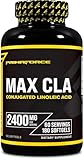 PrimaForce Max CLA Supplement, 180 Count 1000mg Softgels – Aids Fat Loss / Increases Lean Mass / Improves Fat Oxidation