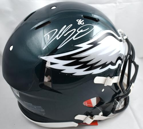 Dallas Goedert Autographed Eagles F/S Speed Authentic Helmet - Fanatics
