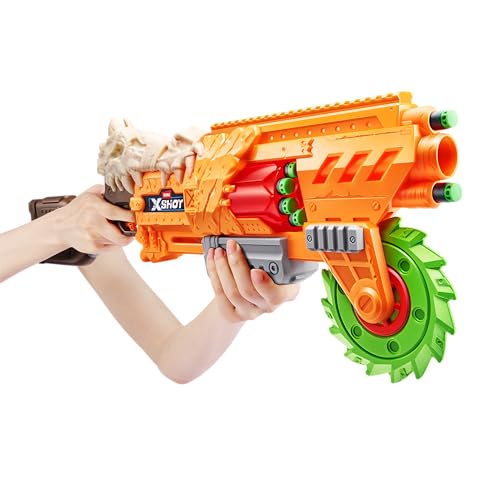 XSHOT Insanity HorrorFire Doomsday by Zuru with 16 Darts, Air Pocket Technology Darts and Dart Storage, Outdoor Toy for Boys and Girls, Teens and Adults