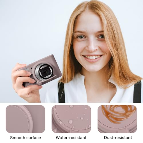 Étui silicone Canon SX740 résout les risques de rayures avec écrans LCD