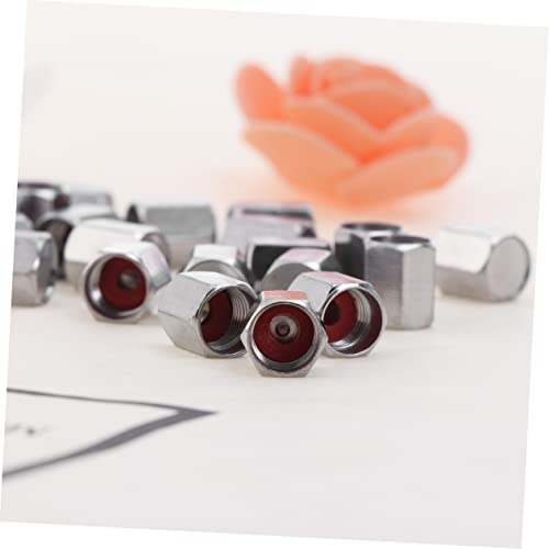 20 Und. Tapas de Válvula Hexagonales para Bicicletas y Autos miniatura 6