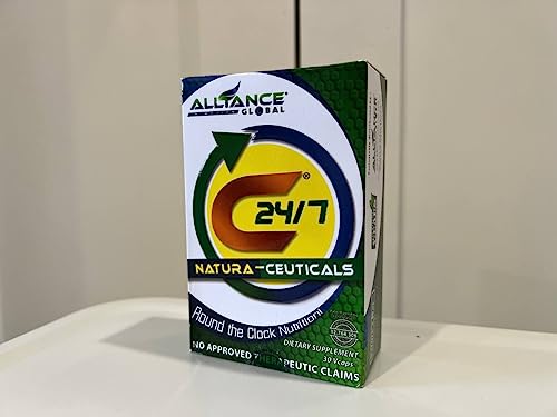 1 Box C24/7 NATURA-CEUTICAL (30 Vegetable Capsules) Food Supplement