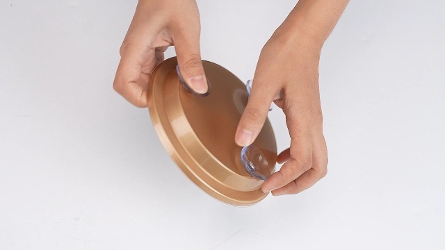 Espejo de maquillaje portátil con aumento 30X y ventosas miniatura 7