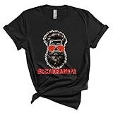 Generic Cello Grandpa, Amazing Father's Day Beard Sunglasses Cello Player Lover, Family Group Unisex T-Shirt Black