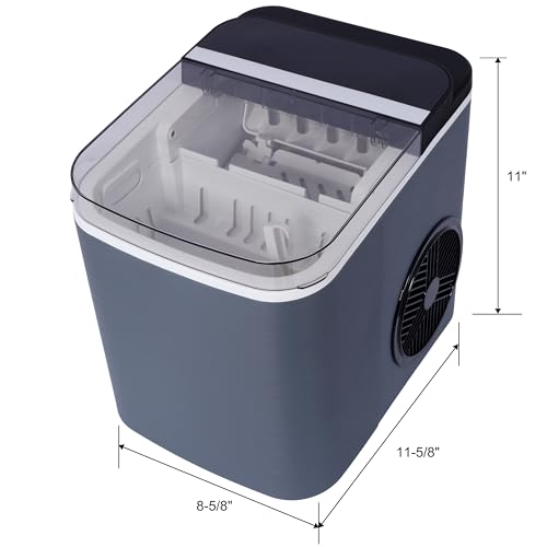 Majnesvon Máquina de Hielo de Mesa 9 Cubos en 6 Minutos miniatura 2