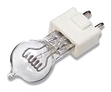 GE 600 Watt Overhead Projector Lamp, 120 Volt, 2-Pin, Ceramic Base (VA-DYS-6)