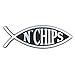 Ring Of Fire Fish 'N' Chips Car Emblem