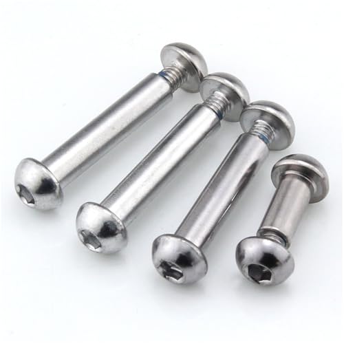 Goucrro MTB Rear Shock Absorber M8 Screws 25-86mm 4 Sets(Silver,70MM) - image 7