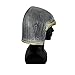 MILERUN Plastic Kids Medieval Crusader Warrior Soldier Toy Helmet for Festival Costume Accessory Battle Play Halloween Cosplay LARP Silver
