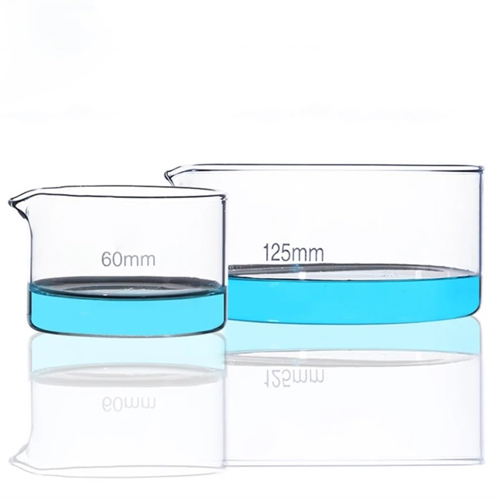 Equipos y suministros de laboratorio 1 cristalizador de vidrio borosilicato alta resistencia for laboratorio