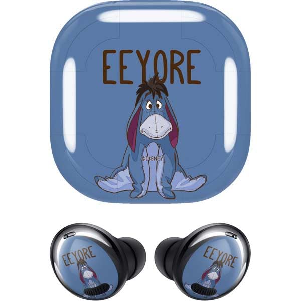 Skinit Decal Audio skin compatible with Galaxy Buds Pro - Officially Licensed Disney Winnie The Pooh Eeyore Portrait Design