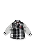  BRUMS Camicia Bimbo Nero/Grigio 12 Mesi (80 cm)
