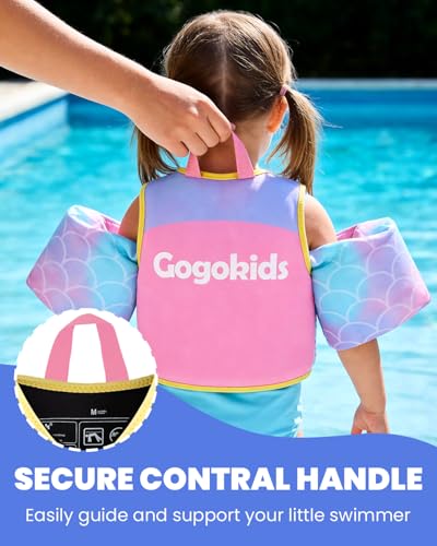Image of Gogokids Puddle Float Jumper 33-66 Pounds, Toddler Swim Vest Kids Floaties
