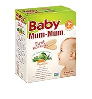 Baby Mum-Mum Vegetable Flavour First Rice Rusks, 36 g