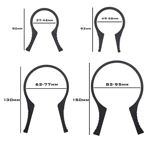 The Lord of the Tools 8pcs Camera Lens Filter Remover Wrench Camera Filter Wrench Fit 37-46mm 49-58mm 62-77mm 82-95mm Lens Thread Compatible with Canon Nikon Sony Pentax - Image 4