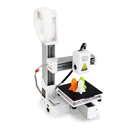Ouitble Stampante 3D ad Alta Precisione 10-40mm/s Mini Stampante 3D per Principianti e Fai da Te Supporta Filamento PLA TPU da 1,75 mm, Stampante 3D per Principianti con Dimensioni di Stampa